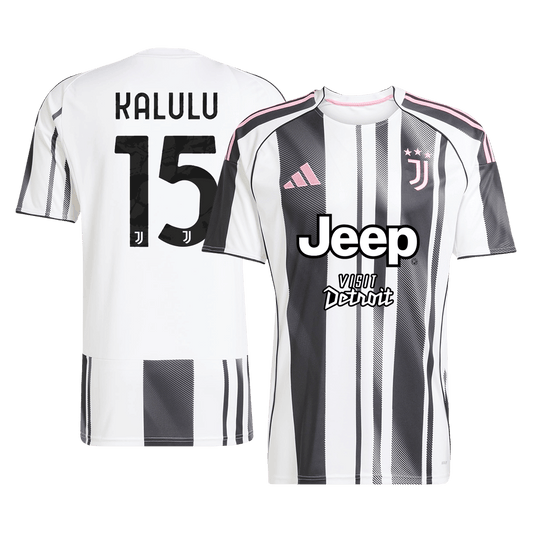 KALULU #15 Heren Juventus Thuis Voetbalshirt 2025/26