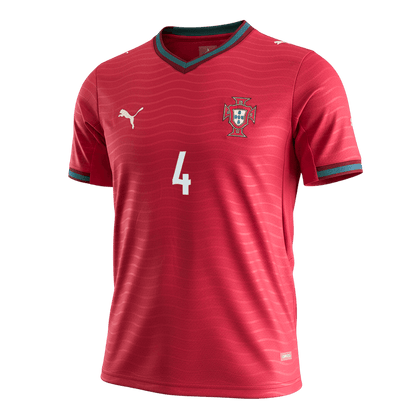 RÚBEN DIAS #4 Heren Portugal Thuis Voetbalshirt 2026