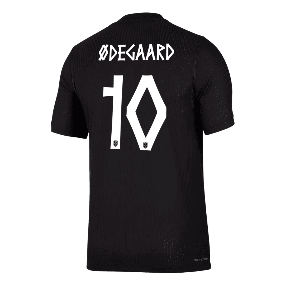 ØDEGAARD #10 Noorwegen Spelersversie Uitshirt WK Voetbal 2026 - slim fit