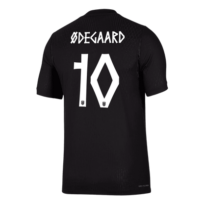 ØDEGAARD #10 Noorwegen Spelersversie Uitshirt WK Voetbal 2026 - slim fit