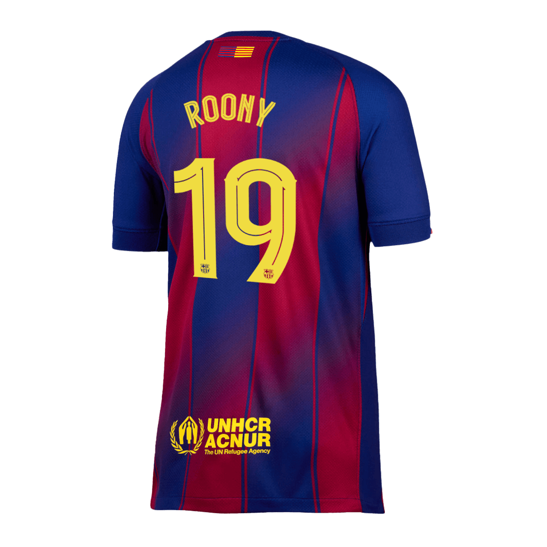 ROONY #19 Heren Barcelona Thuis Voetbalshirt 2025/26 - UCL [PREMIUM]