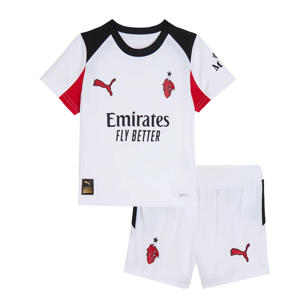 Jeugd AC Milan Uit Tenue 2025/26