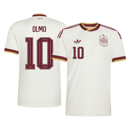 OLMO #10 Heren Spain Uit Voetbalshirt WK Voetbal 2026
