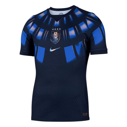 Uruguay Uit Spelersversie Voetbalshirt WK Voetbal 2026 - Slim Fit - voorkant