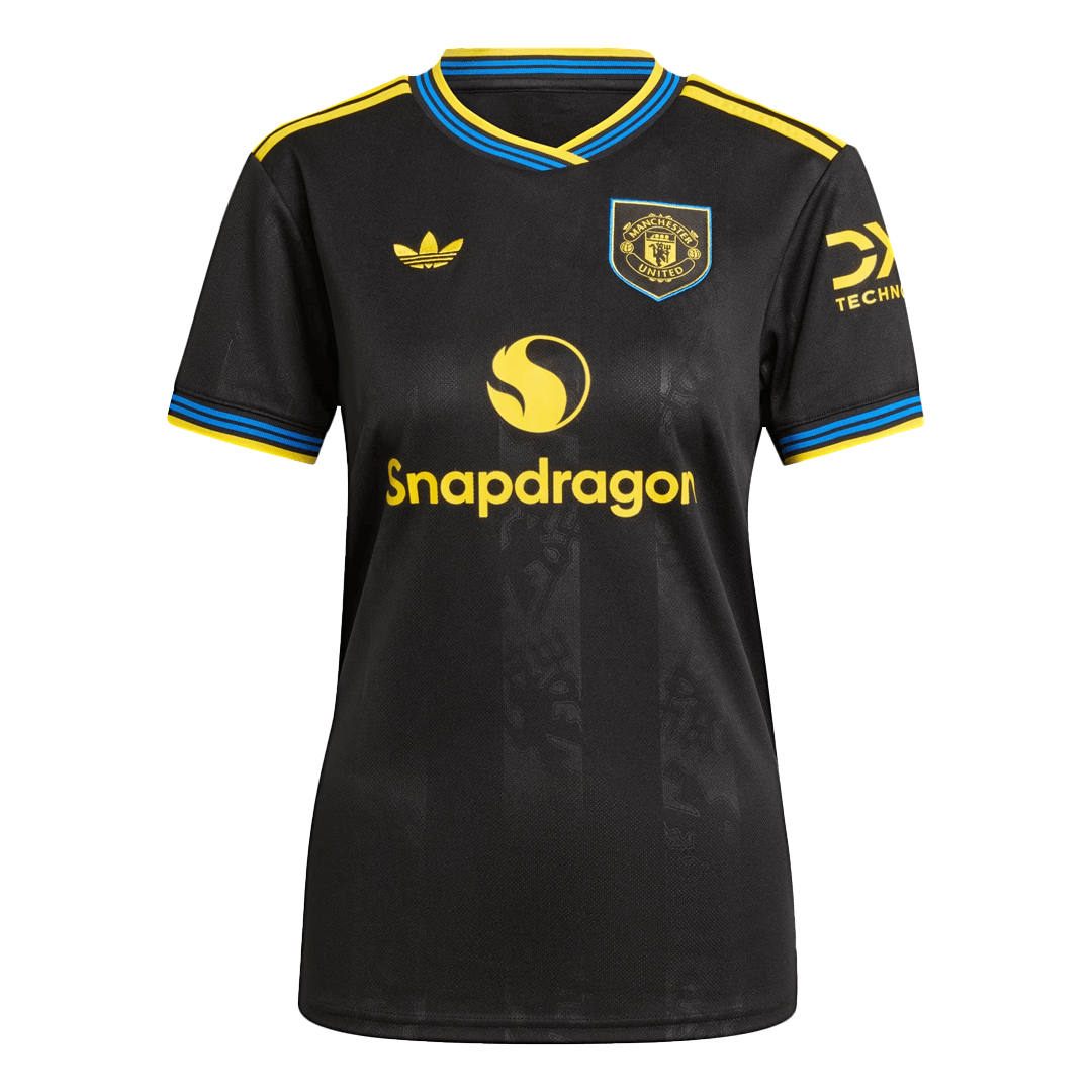 Dames Manchester United Derde Voetbalshirt 2025/26