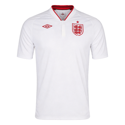 Retro England Thuis Voetbalshirt 2012 - voorkant