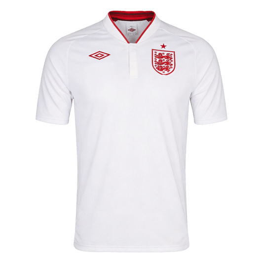 Retro England Thuis Voetbalshirt 2012 - voorkant