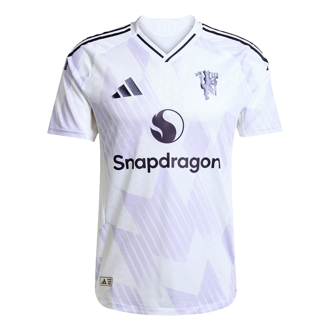 Manchester United Uit Spelersversie Voetbalshirt 2025/26 - Slim Fit