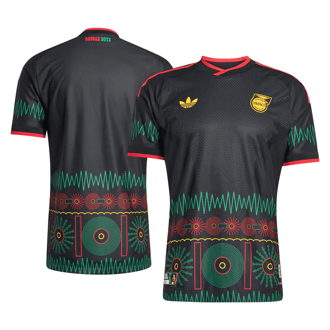 Jamaica Uit Spelersversie Voetbalshirt WK Voetbal 2026 - Slim Fit - achterkant