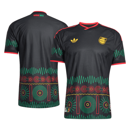 Jamaica Uit Spelersversie Voetbalshirt WK Voetbal 2026 - Slim Fit - achterkant