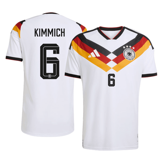 KIMMICH #6 Germany Thuis Spelersversie Voetbalshirt 2026 - Slim Fit