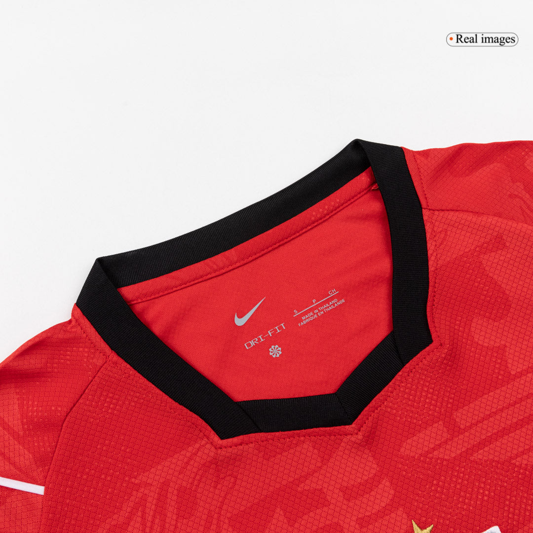 KANE #9 Heren England Uit Voetbalshirt WK Voetbal 2026 - close-up