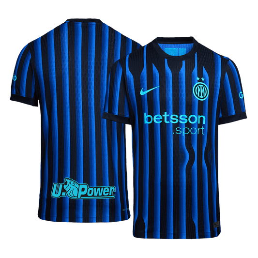 Inter Milan Thuis Spelersversie Voetbalshirt 2025/26 - Slim Fit