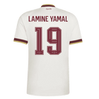 LAMINE YAMAL #19 Heren Spain Uit Voetbalshirt WK Voetbal 2026