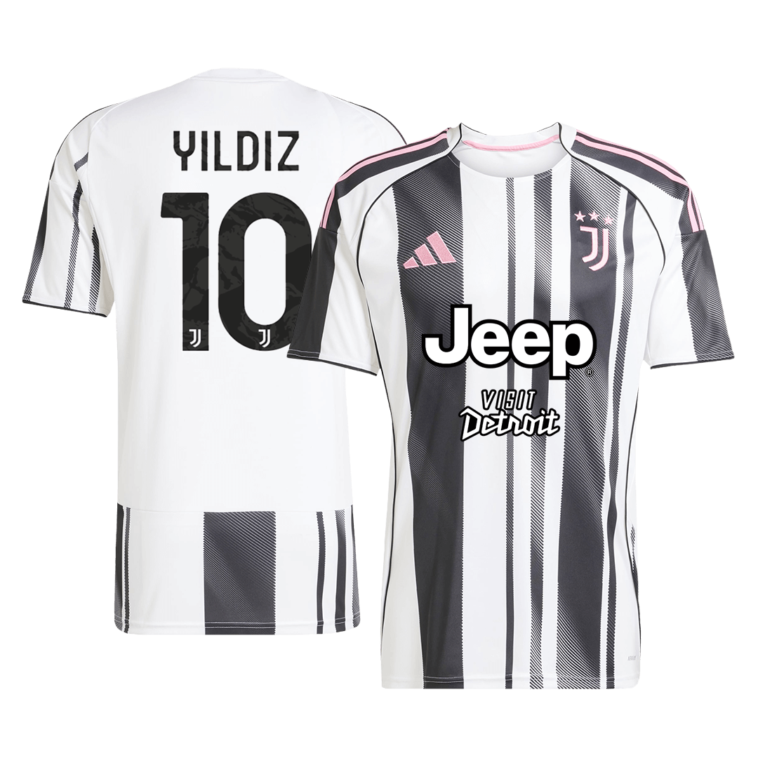 YILDIZ #10 Heren Juventus Thuis Voetbalshirt 2025/26
