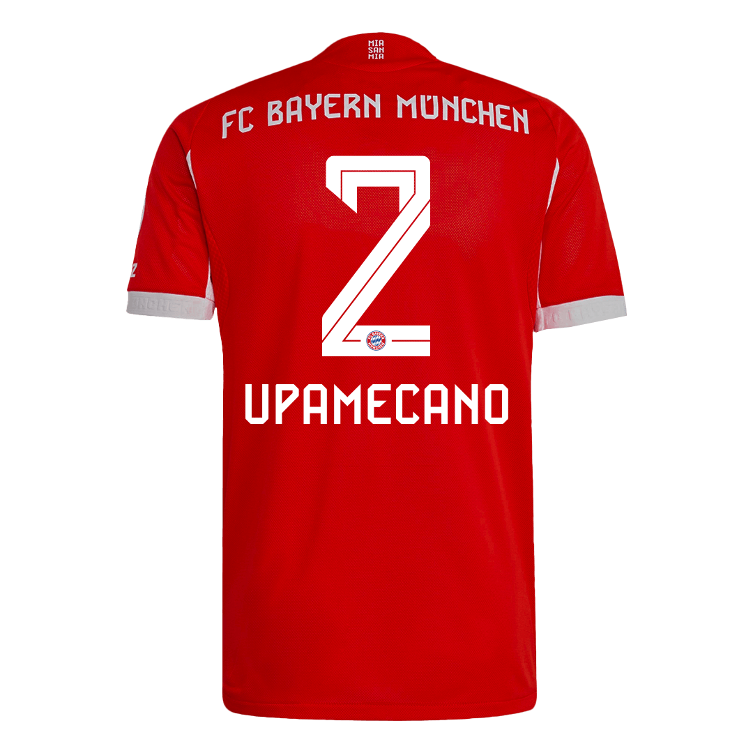UPAMECANO #2 Bayern Munich Thuis Spelersversie Voetbalshirt 2025/26 - Slim Fit