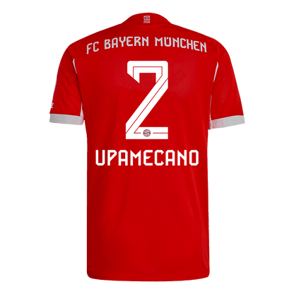 UPAMECANO #2 Bayern Munich Thuis Spelersversie Voetbalshirt 2025/26 - Slim Fit