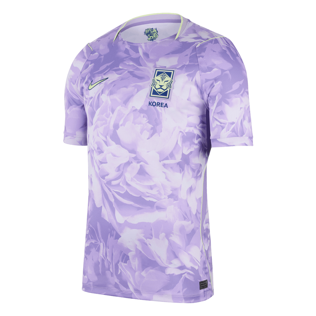 Heren South Korea Uit Voetbalshirt WK Voetbal 2026 - voorkant