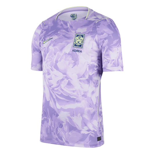 Heren South Korea Uit Voetbalshirt WK Voetbal 2026 - voorkant