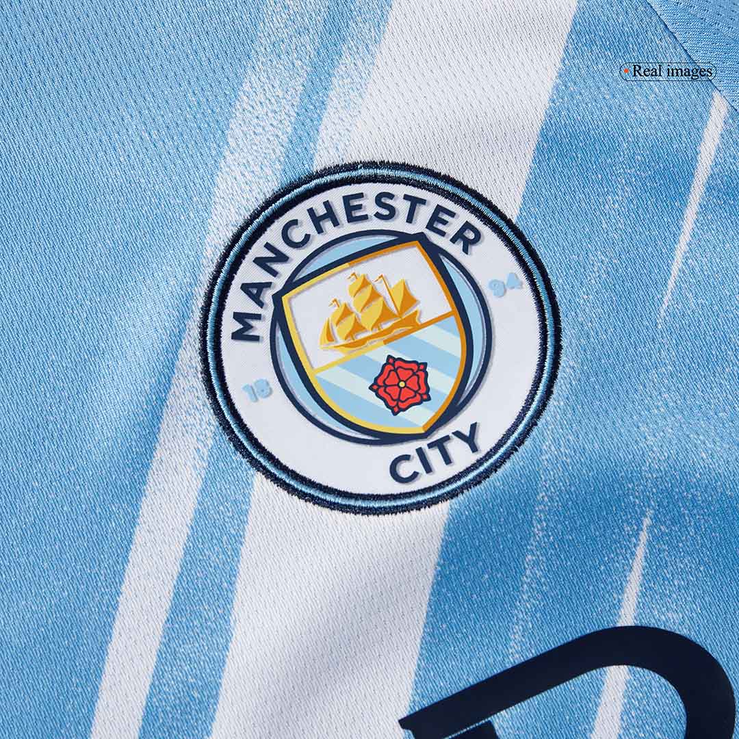 Heren Manchester City Thuis Lange Mouwen Voetbalshirt 2025/26