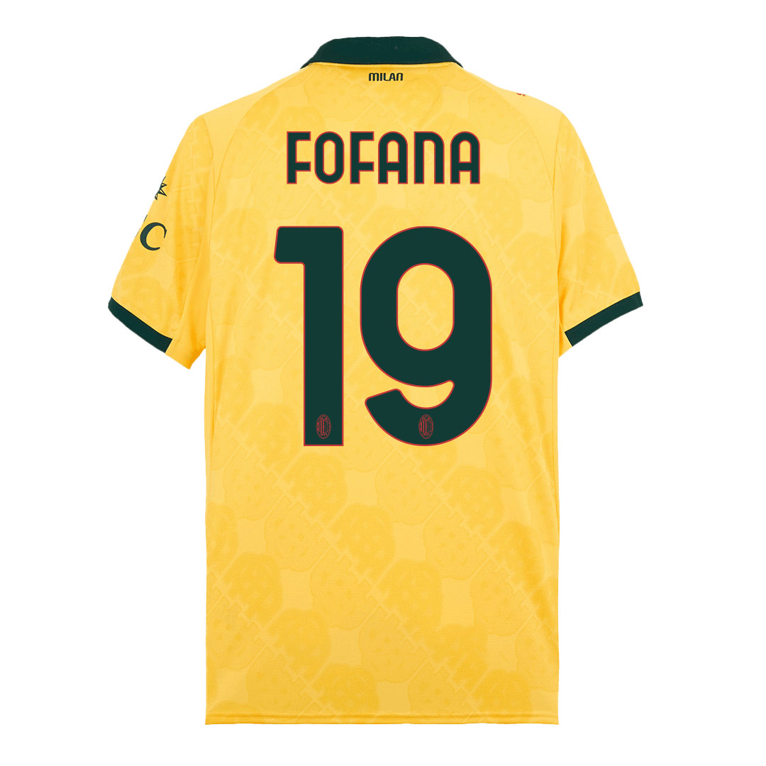 FOFANA #19 Heren AC Milan Derde Voetbalshirt 2025/26