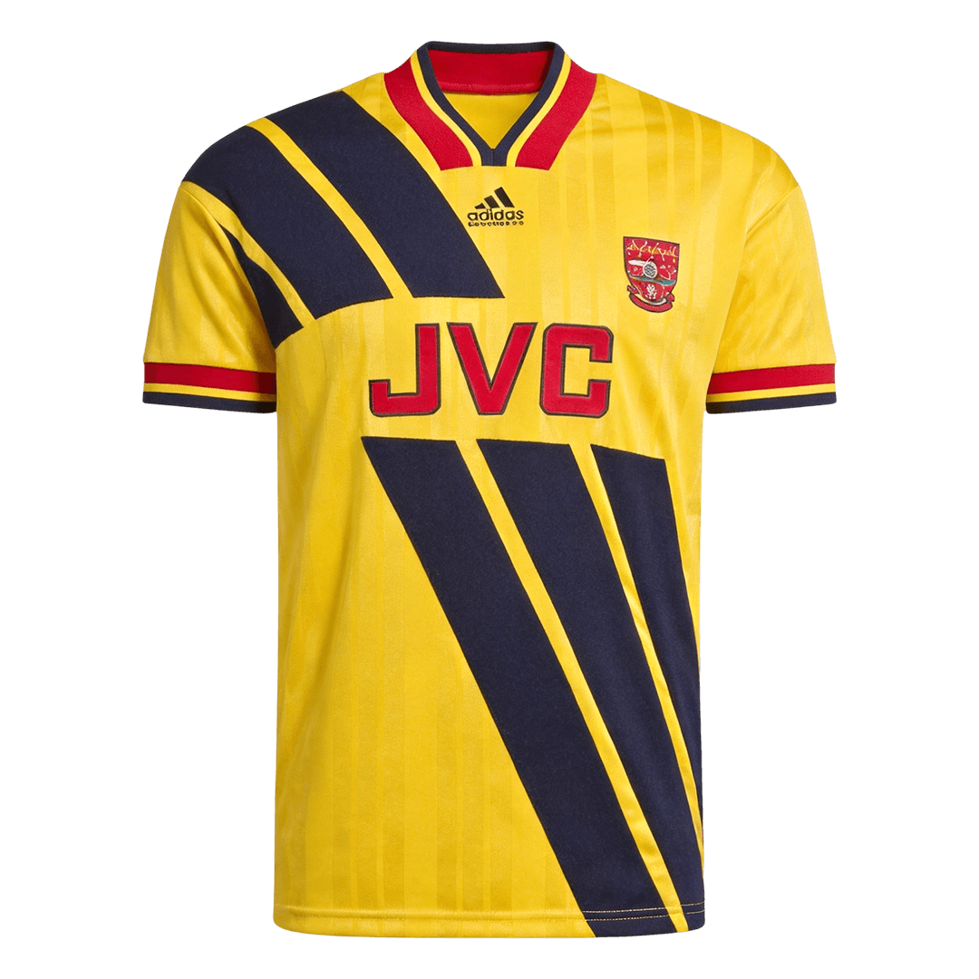 Retro Arsenal Uit Voetbalshirt 1993/94 - voorkant