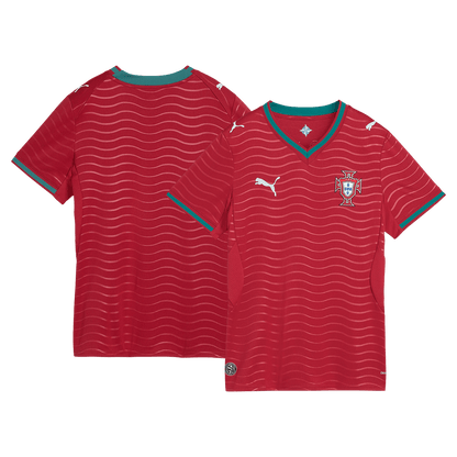 Maillot domicile de l'équipe féminine du Portugal 2026