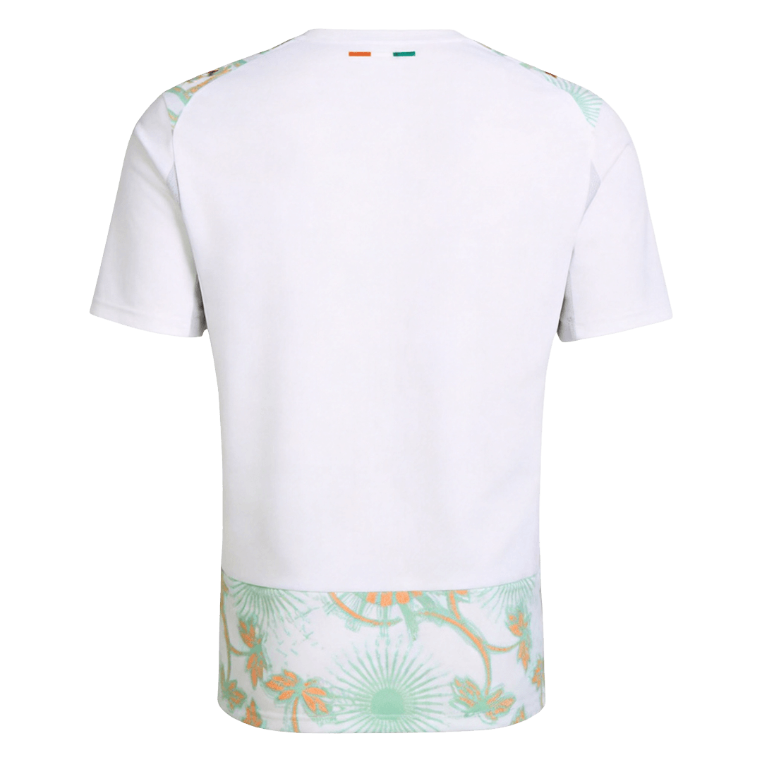 Heren Côte d'Ivoire Uit Voetbalshirt WK Voetbal 2026 - detail