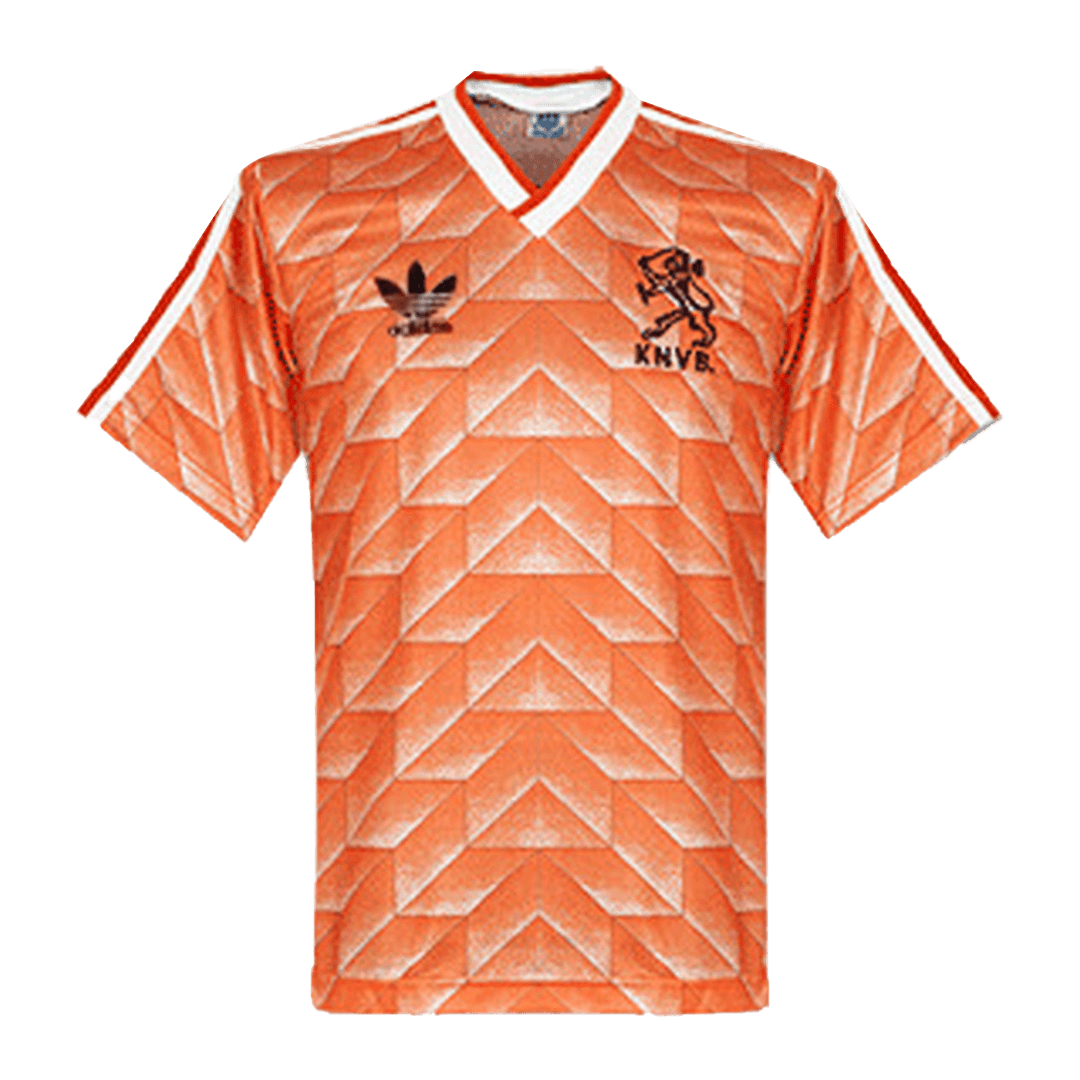 Retro Netherlands Thuis Voetbalshirt 1988