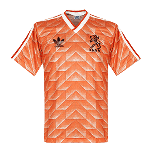 Retro Netherlands Thuis Voetbalshirt 1988