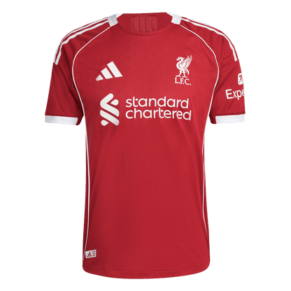 SZOBOSZLAI #8 Liverpool Thuis Spelersversie Voetbalshirt 2025/26 - Slim Fit