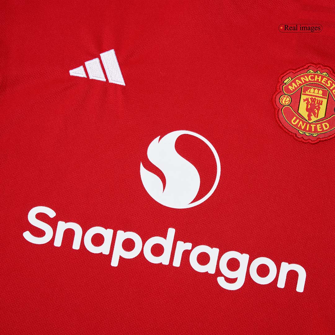 Jeugd Manchester United Thuis Tenue 2025/26
