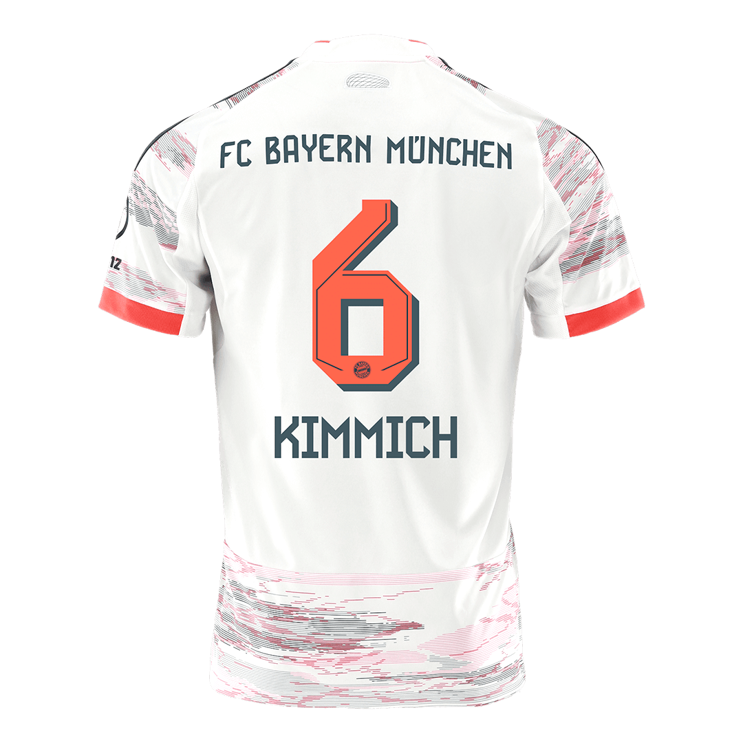 KIMMICH #6 Heren Bayern Munich Uit Voetbalshirt 2025/26