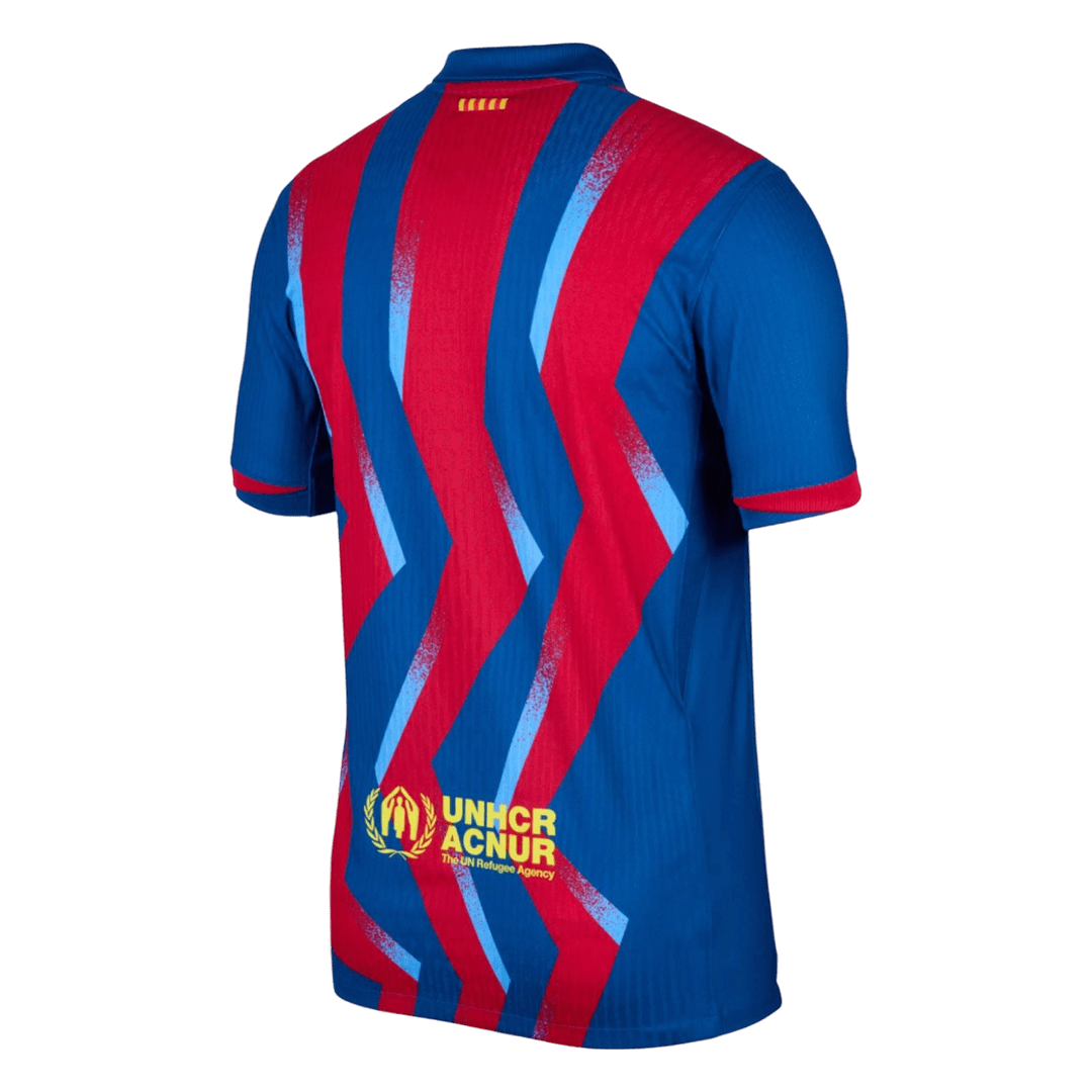 Barcelona Vierde Uitshirt Spelersversie Voetbalshirt 2025/26 - Slim Fit