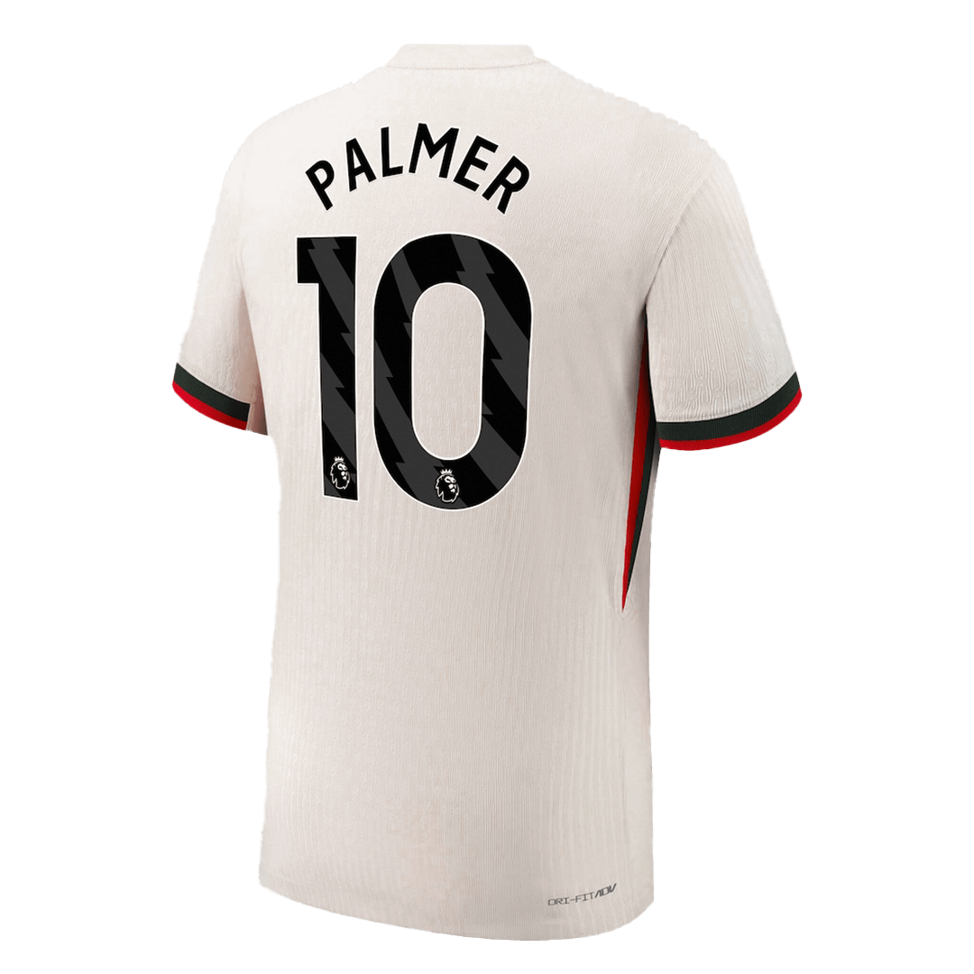 PALMER #10 Chelsea Uit Spelersversie Voetbalshirt 2025/26 - Slim Fit