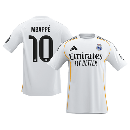 MBAPPé #10 Heren Real Madrid Thuis Voetbalshirt 2025/26 [PREMIUM]