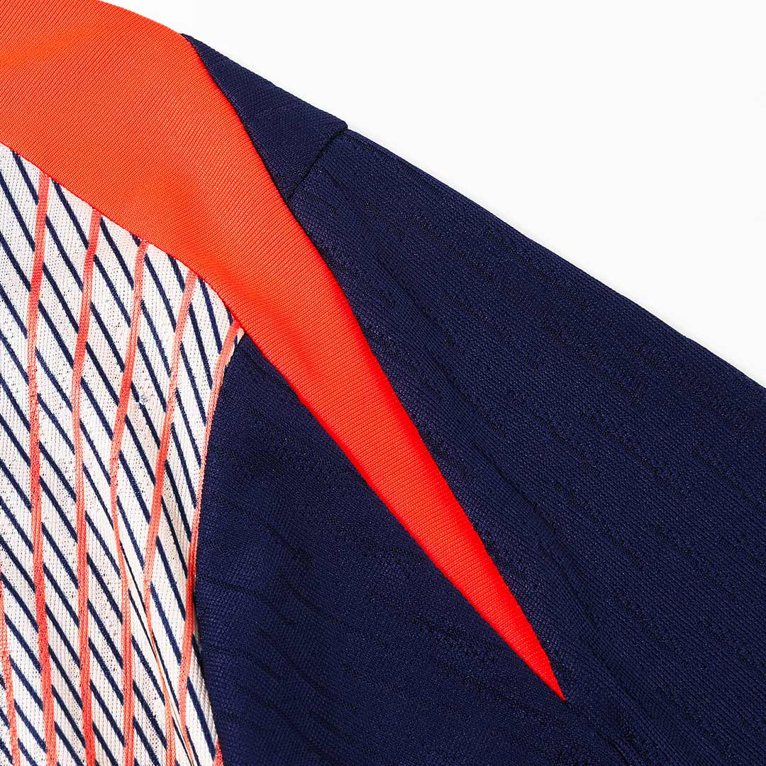 Barcelona Joggingpak met rit Set(top+broek) 2025/26 Black&Orange