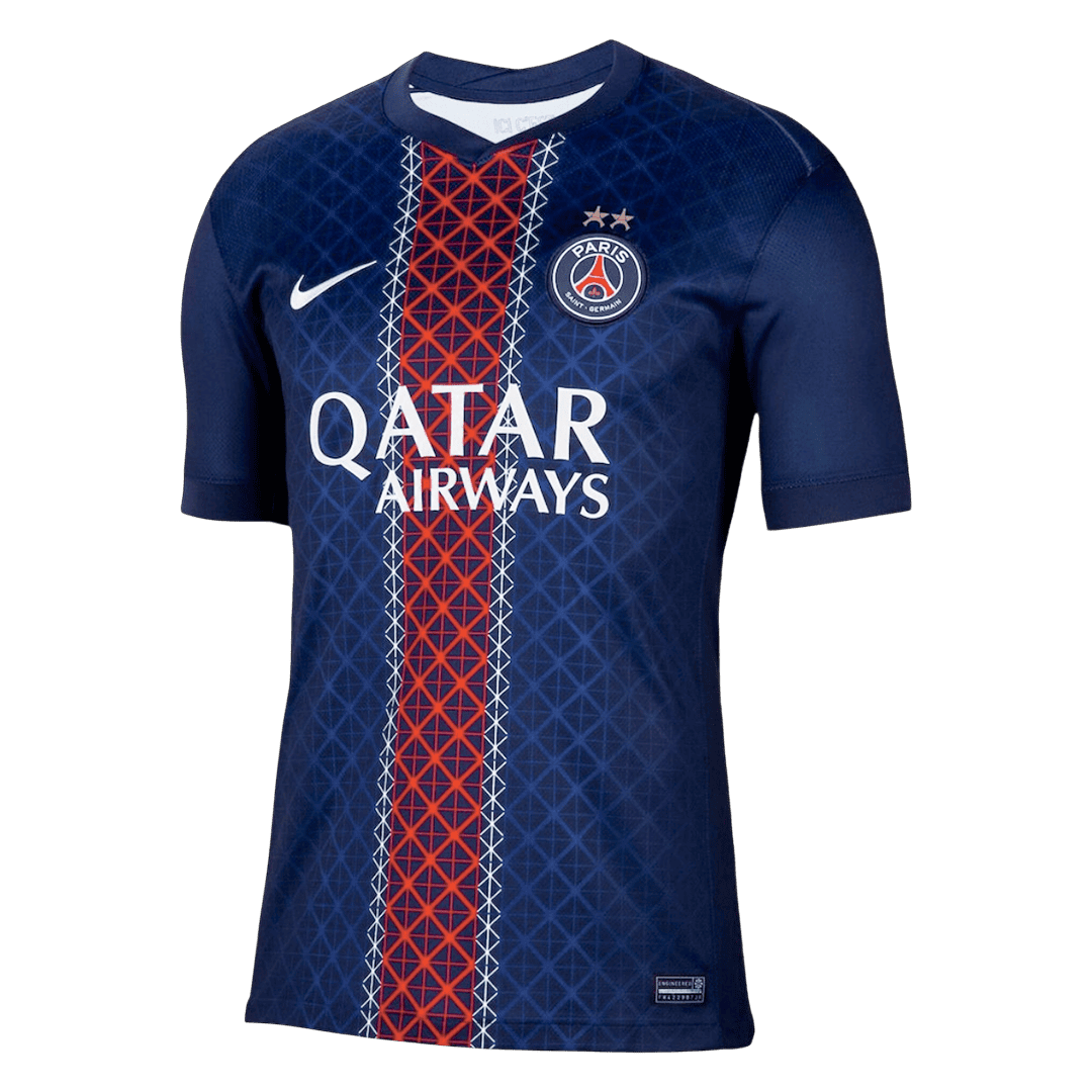Champions of Europe #26 Heren PSG Thuis Voetbalshirt 2025/26 [PREMIUM]
