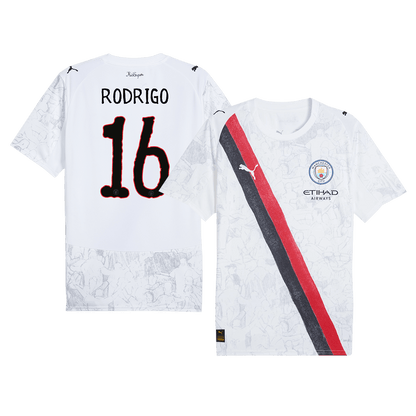 RODRIGO #16 Heren Manchester City KidSuper Voetbalshirt 2025/26 - Club World Cup