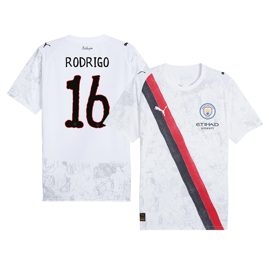 RODRIGO #16 Heren Manchester City KidSuper Voetbalshirt 2025/26 - Club World Cup