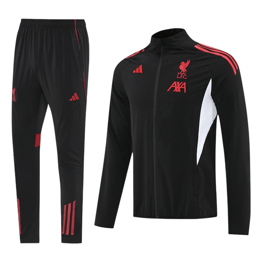 Liverpool Trainingsjack Set(top+broek) 2025/26 Black