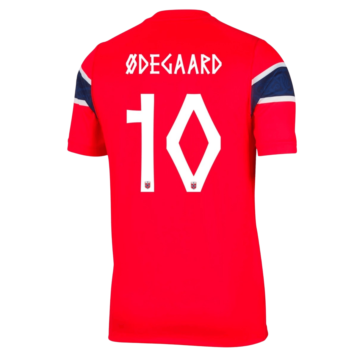 Ødegaard #10 Heren Norway Thuis Voetbalshirt WK Voetbal 2026 - voorkant