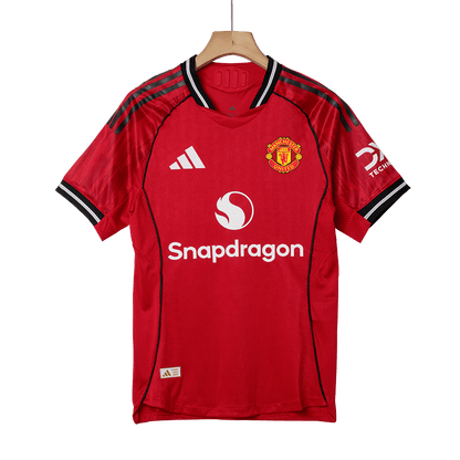 B.FERNANDES #8 Manchester United Thuis Spelersversie Voetbalshirt 2025/26 - Slim Fit