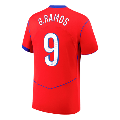 G.RAMOS #9 Heren PSG Derde Voetbalshirt 2025/26