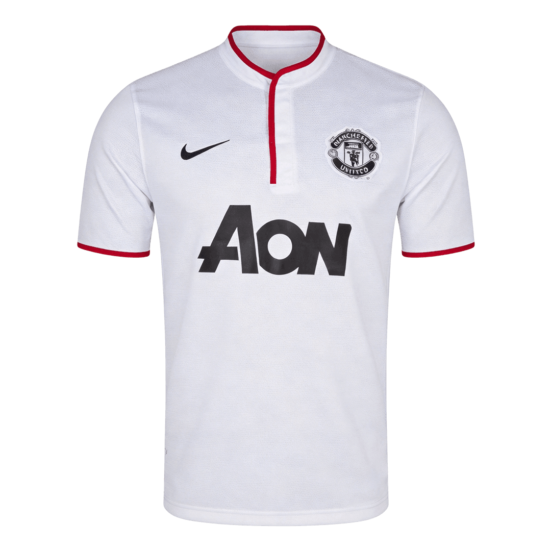 Retro Manchester United Uit Voetbalshirt 2013/14 - voorkant