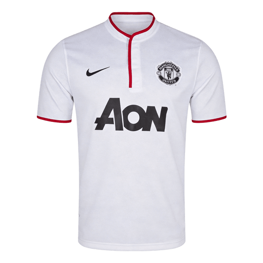 Retro Manchester United Uit Voetbalshirt 2013/14 - voorkant