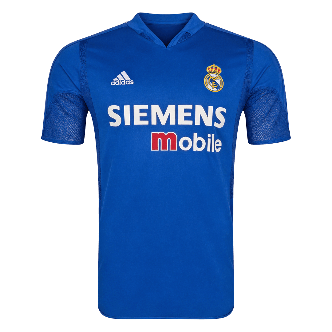 Retro Real Madrid Uit Voetbalshirt 2004/05 - voorkant