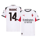 MODRIĆ #14 Heren AC Milan Uit Voetbalshirt 2025/26