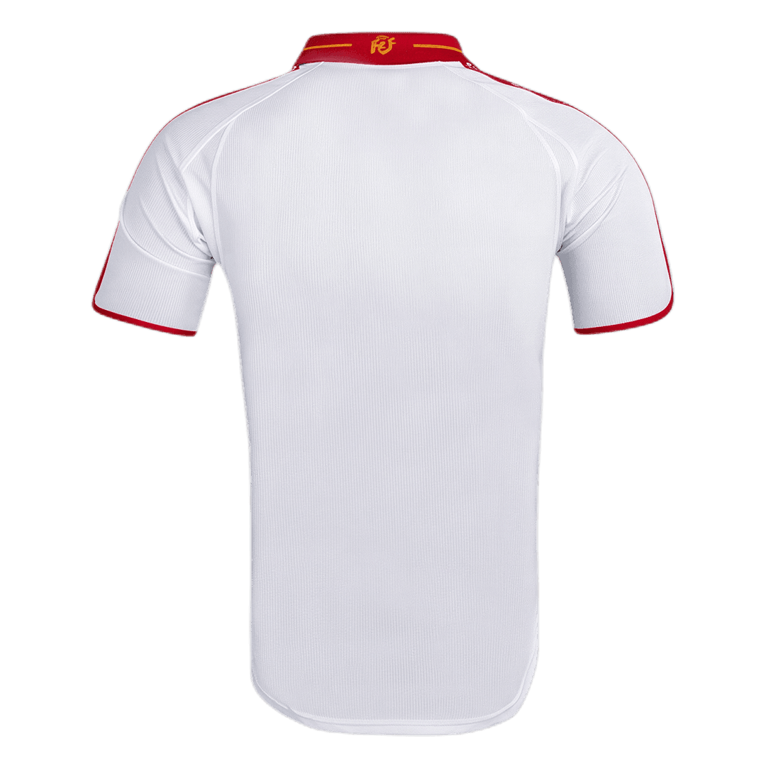 Retro Spain Uit Voetbalshirt 2000 - achterkant