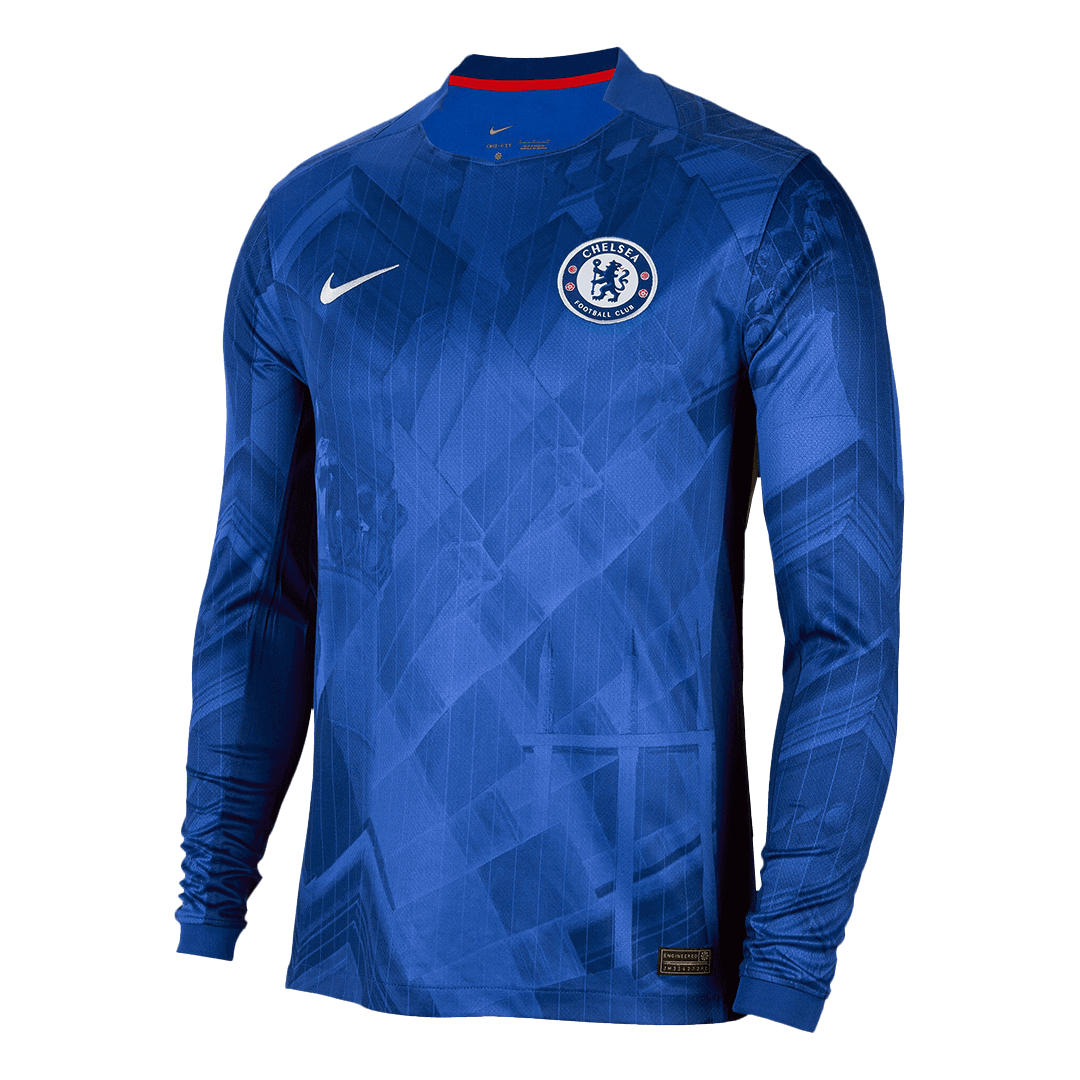 Heren Chelsea Thuis Lange Mouwen Voetbalshirt 2025/26
